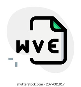 WVE File Association is a audio and video used by various video games developed