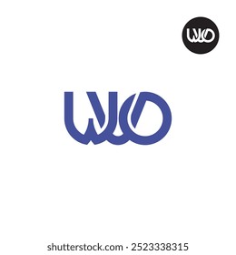 WVO Logo Letter Monogram Design