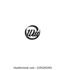 WW brush concept in high quality professional design that will print well across any print media