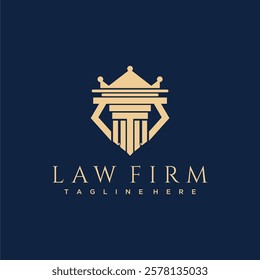 WW initial monogram logo for lawfirm vector design