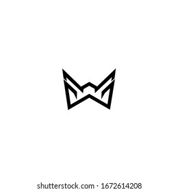 WW Letter Logo Design Vector Template