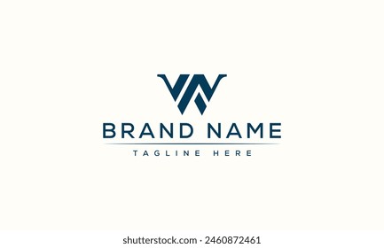 WW logo Design Template Vector Graphic Branding Element.
