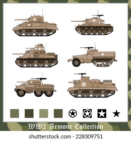 WW2 american armour collection