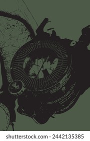 
WW2 Course Setting Bombsight Silhouette