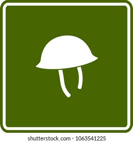 Wwi Helmet Sign