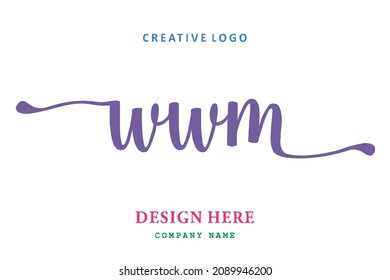 El logotipo de la inscripción WWM es sencillo, fácil de entender y autoritario