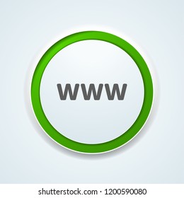 www button illustration