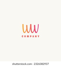 www company logo pink and orange gradient