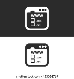www domain icon