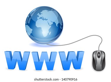 www globe concept