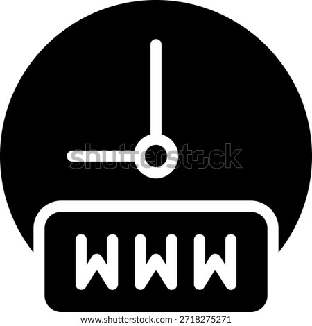 www glyph icon illustration vector