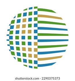 WWW icon in flat style. Web button design. Email address sign. Colorful vector illustration isolated on background.