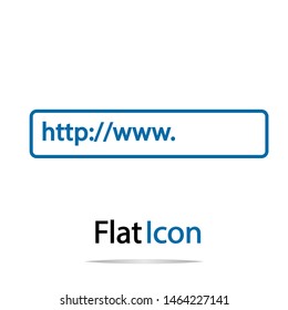 www icon isolated on white background.