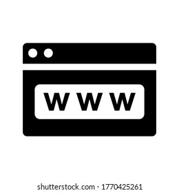 www icon or logo isolated sign symbol vector illustration - high quality black style vector icons
