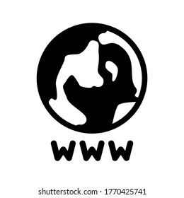 www icon or logo isolated sign symbol vector illustration - high quality black style vector icons
