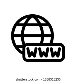 www icon or logo isolated sign symbol vector illustration - high quality black style vector icons
