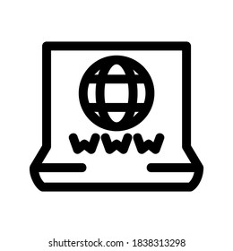 www icon or logo isolated sign symbol vector illustration - high quality black style vector icons
