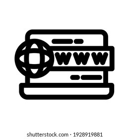 www icon or logo isolated sign symbol vector illustration - high quality black style vector icons
