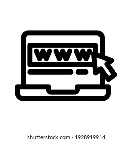 www icon or logo isolated sign symbol vector illustration - high quality black style vector icons
