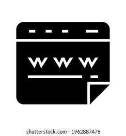 www icon or logo isolated sign symbol vector illustration - high quality black style vector icons
