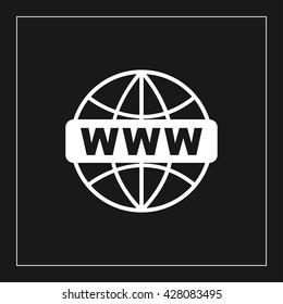 www icon. www vector illustration