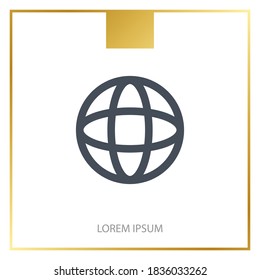 Www icon. Vector illustration EPS 10.