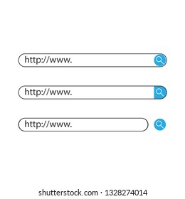 WWW icon. Web site icon. WWW with arrow