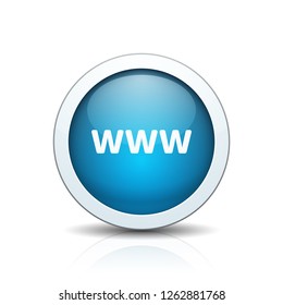www internet button illustration