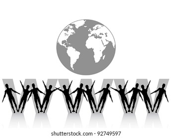 www internet concept