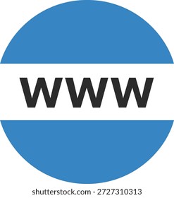 Globales WWW-Internet-Websymbol