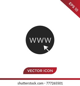 www internet icon.