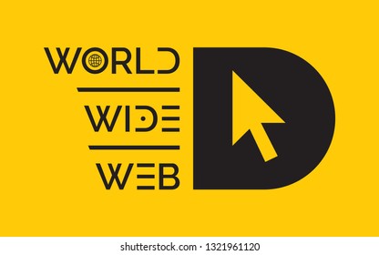 www logo. world wide web concept