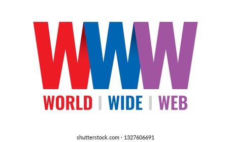 www logo. worldwide web concept