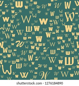www network technology and school concept. Seamless vector EPS 10 pattern. Flat style