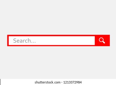 www search bar icon isolated on gray background. www search bar icon for web site template, app, ui and logo. Creative business concept, vector illustration, eps 10