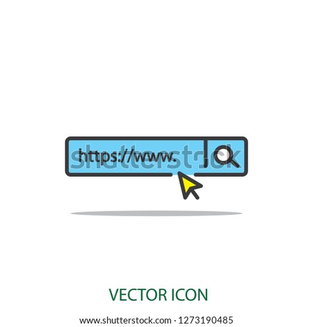 www site icon vector