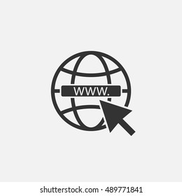 www symbol for web site design