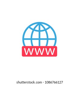 www vector icon