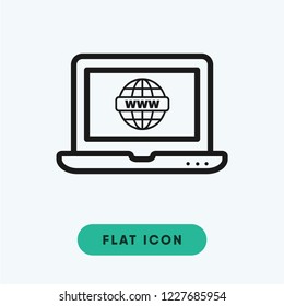 Www vector icon