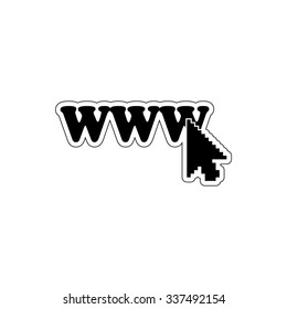 www - vector icon