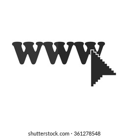 www  - vector icon