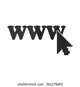 www  - vector icon