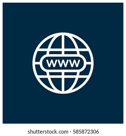 www vector icon