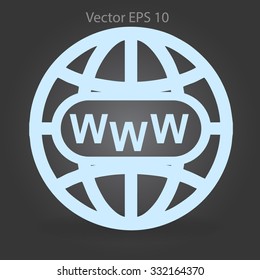 Www web vector illustration