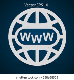 Www web vector illustration