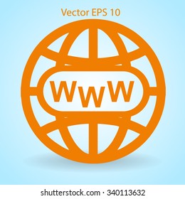 Www web vector illustration
