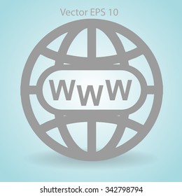 Www web vector illustration