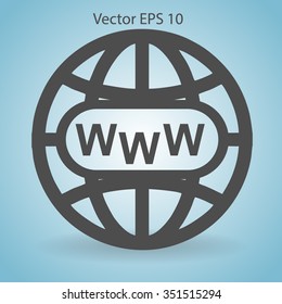 Www web vector illustration