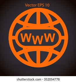 Www web vector illustration