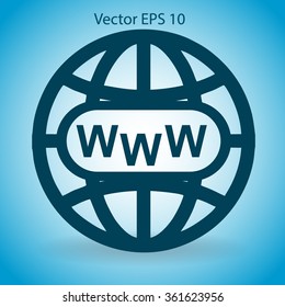 Www web vector illustration